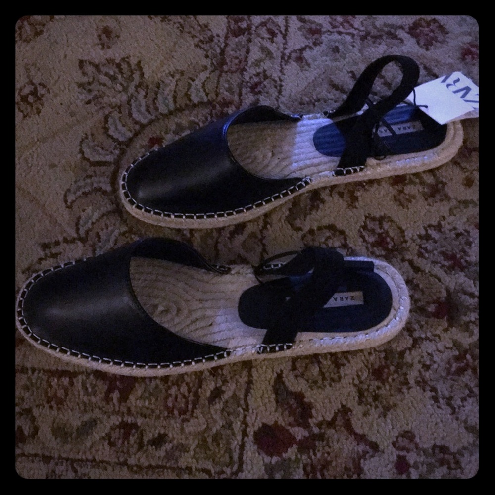 New Zara Espadrilles 9